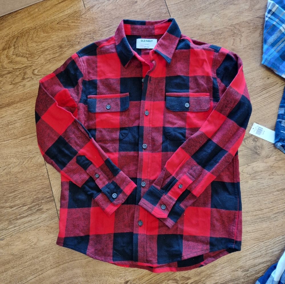 Boys Flannel 10/12
